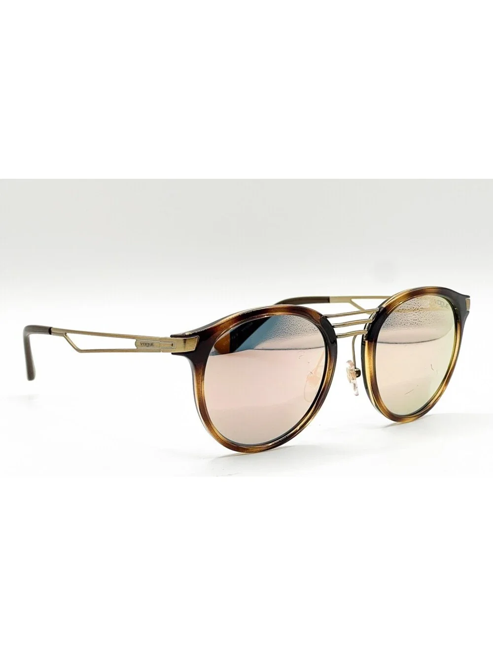 Vogue VO 5132-S W6565R Havana Round Authentic Sunglasses 52-22-135